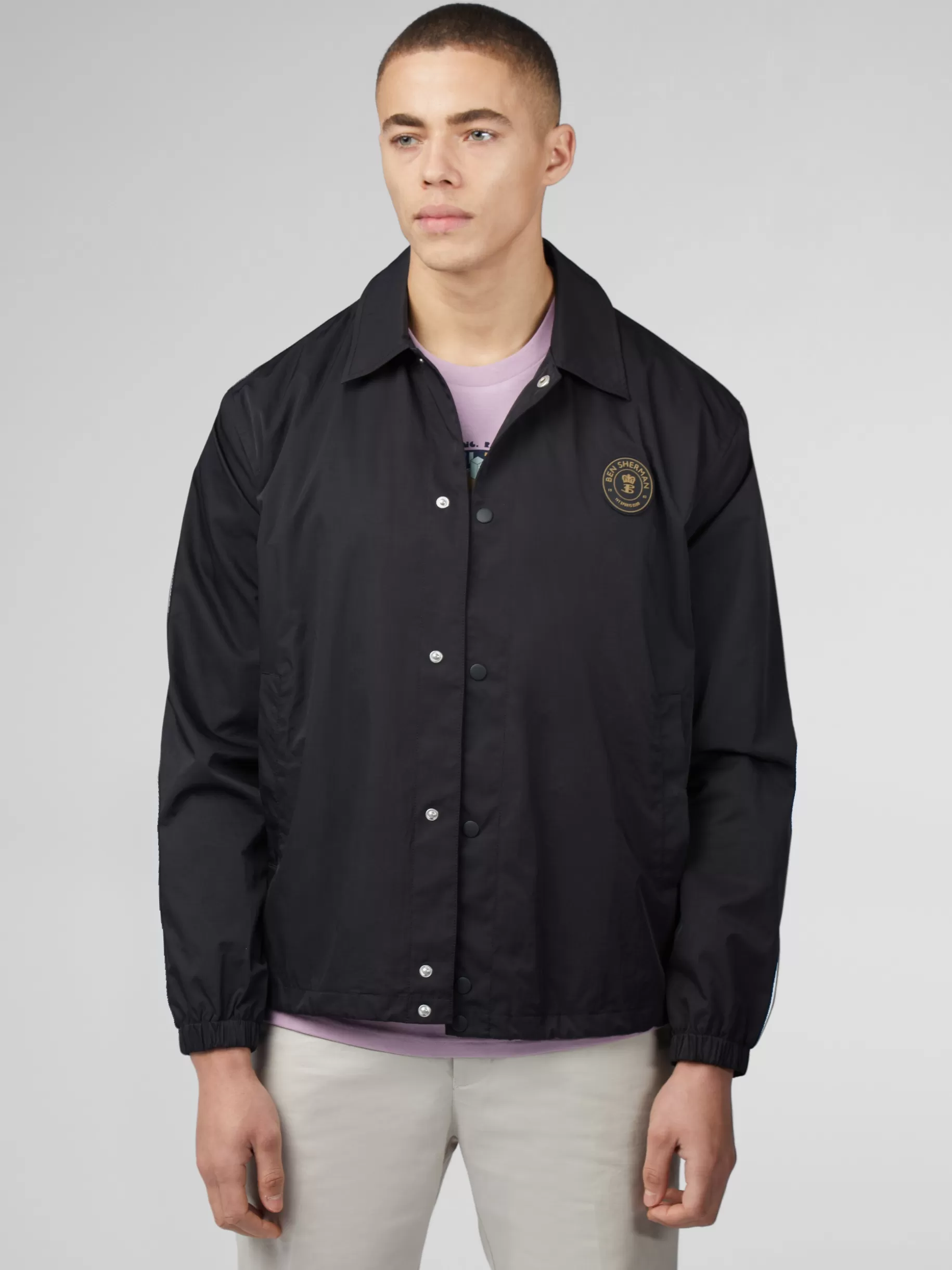 B By Sports Coach Jacket - >Ben Sherman Discount