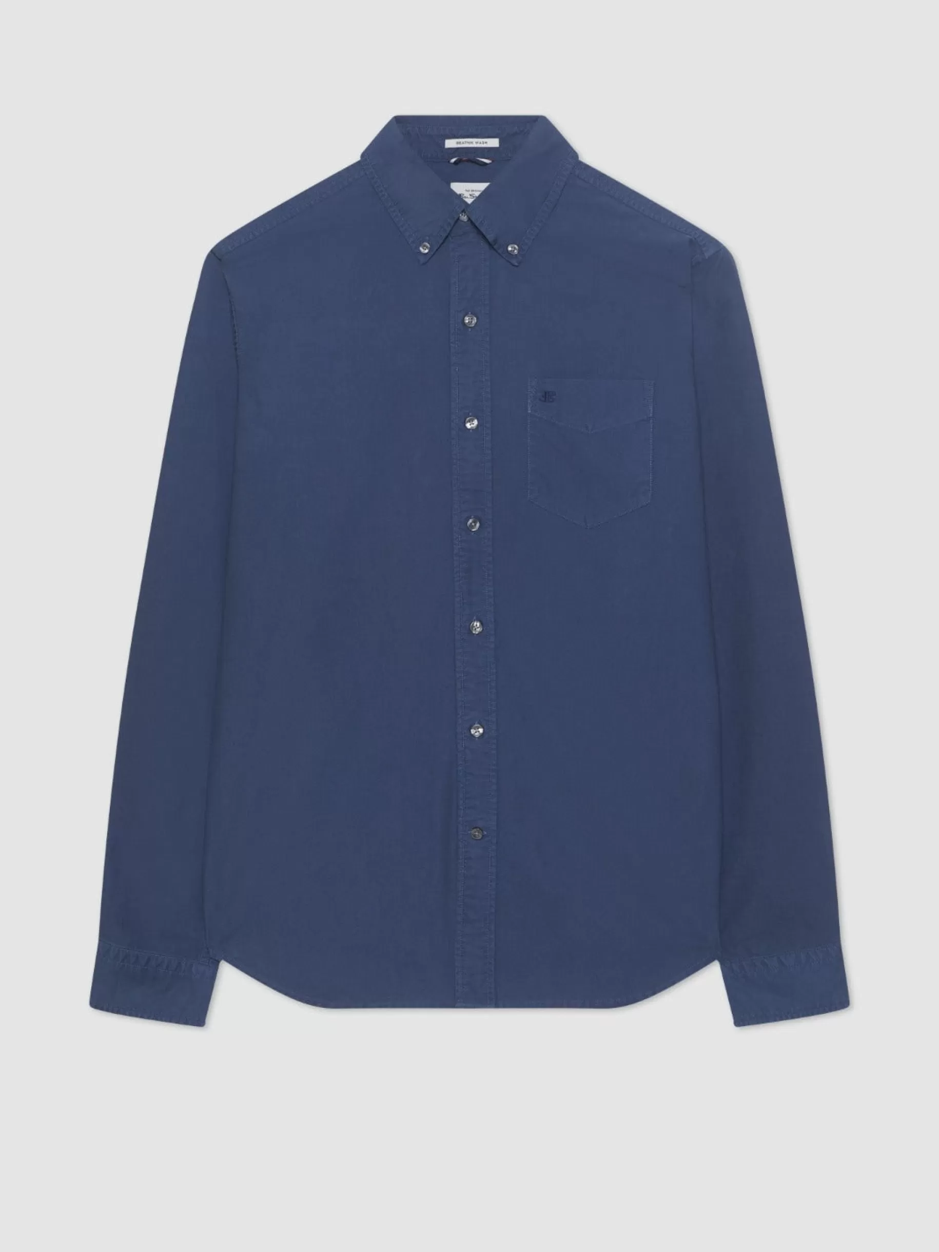 Beatnik Oxford Garment Dye Shirt - >Ben Sherman Outlet