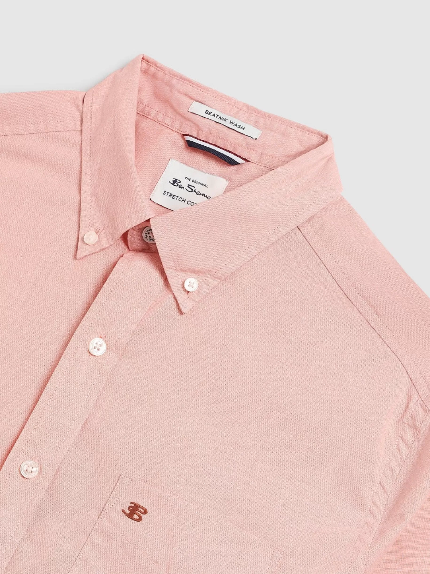 Beatnik Wash Long-Sleeve Shirt - >Ben Sherman Cheap