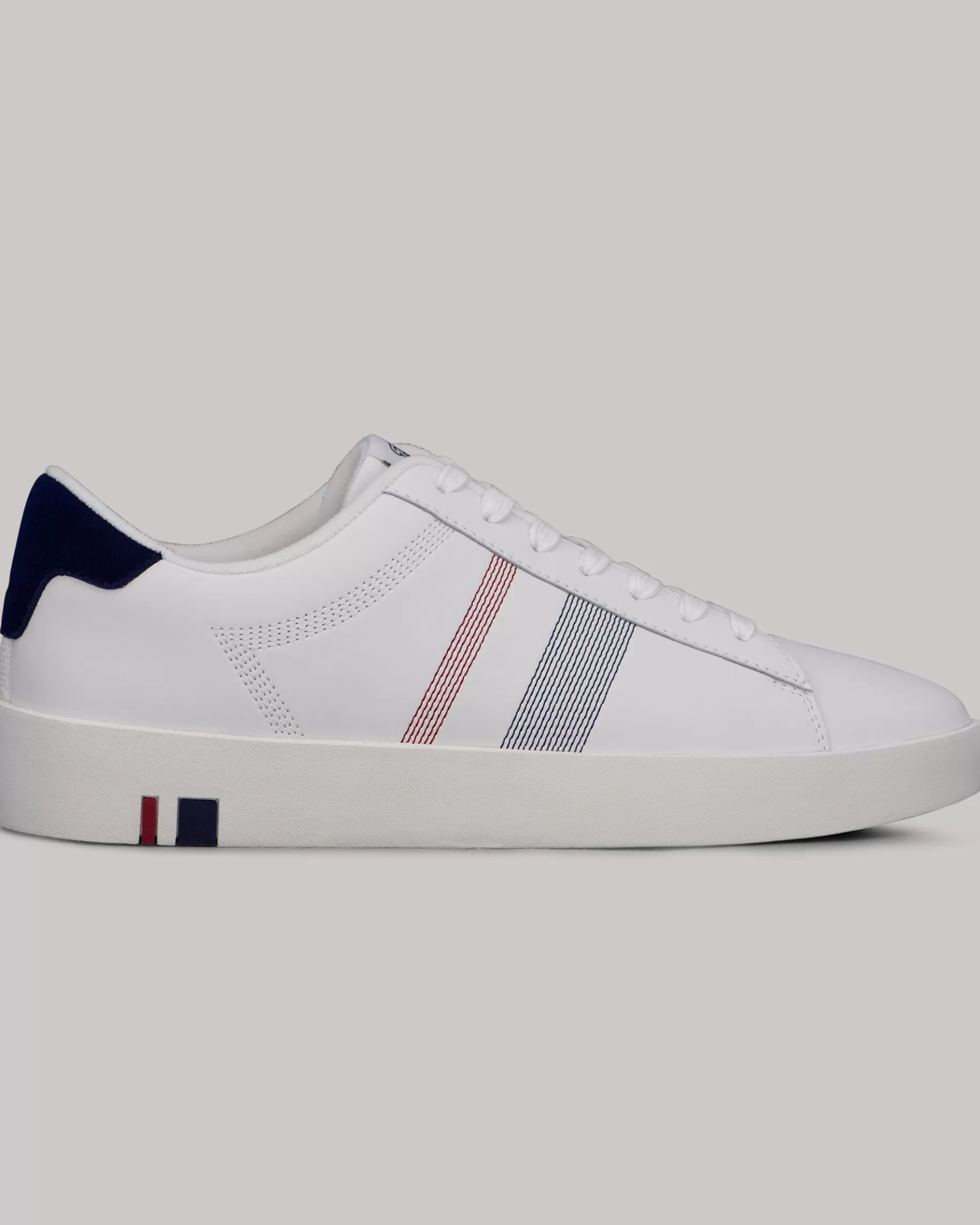 Boxwell Sneaker - White/Navy>Ben Sherman Discount