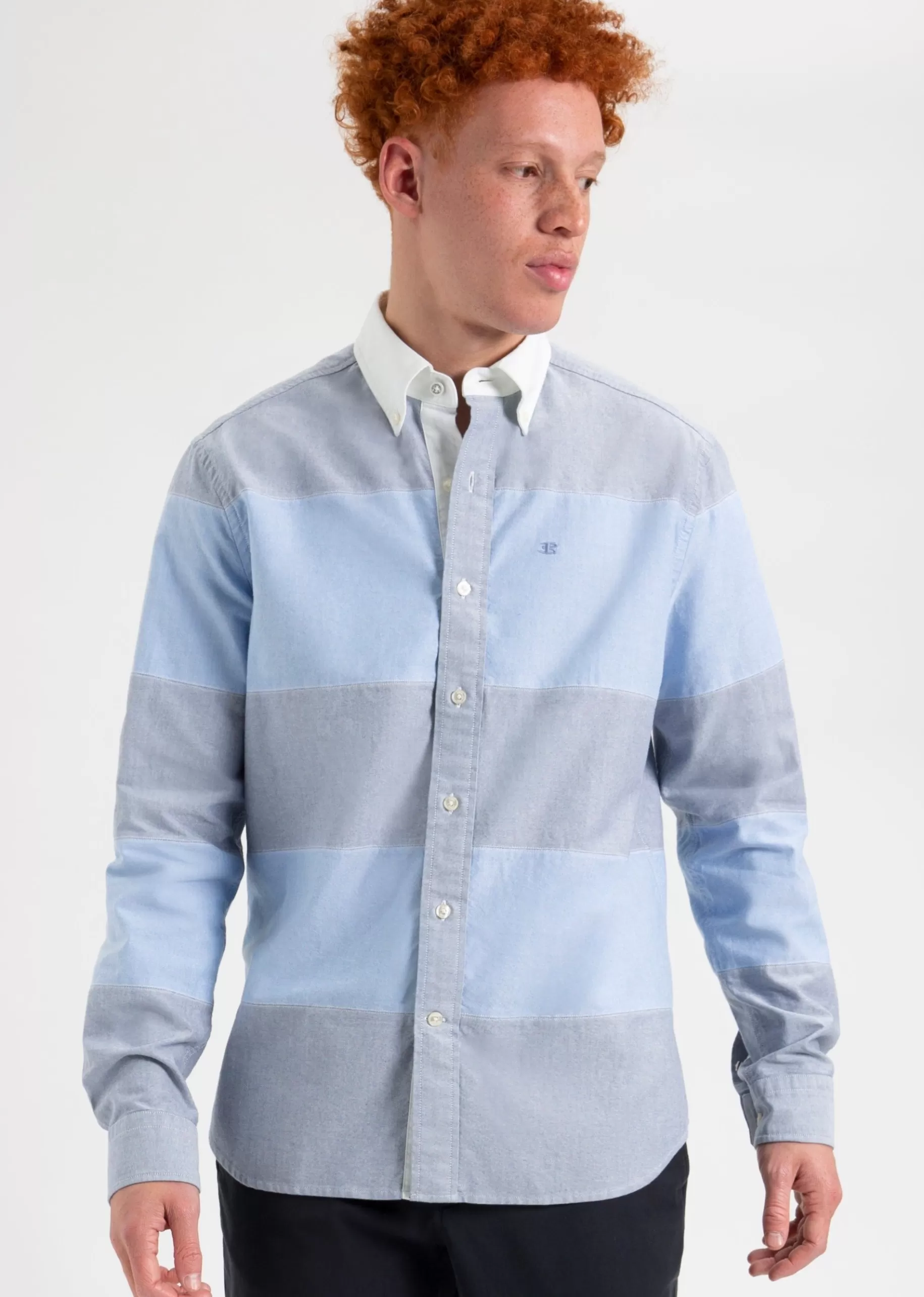 Brighton Oxford Garment Dye Rugby Shirt>Ben Sherman Fashion