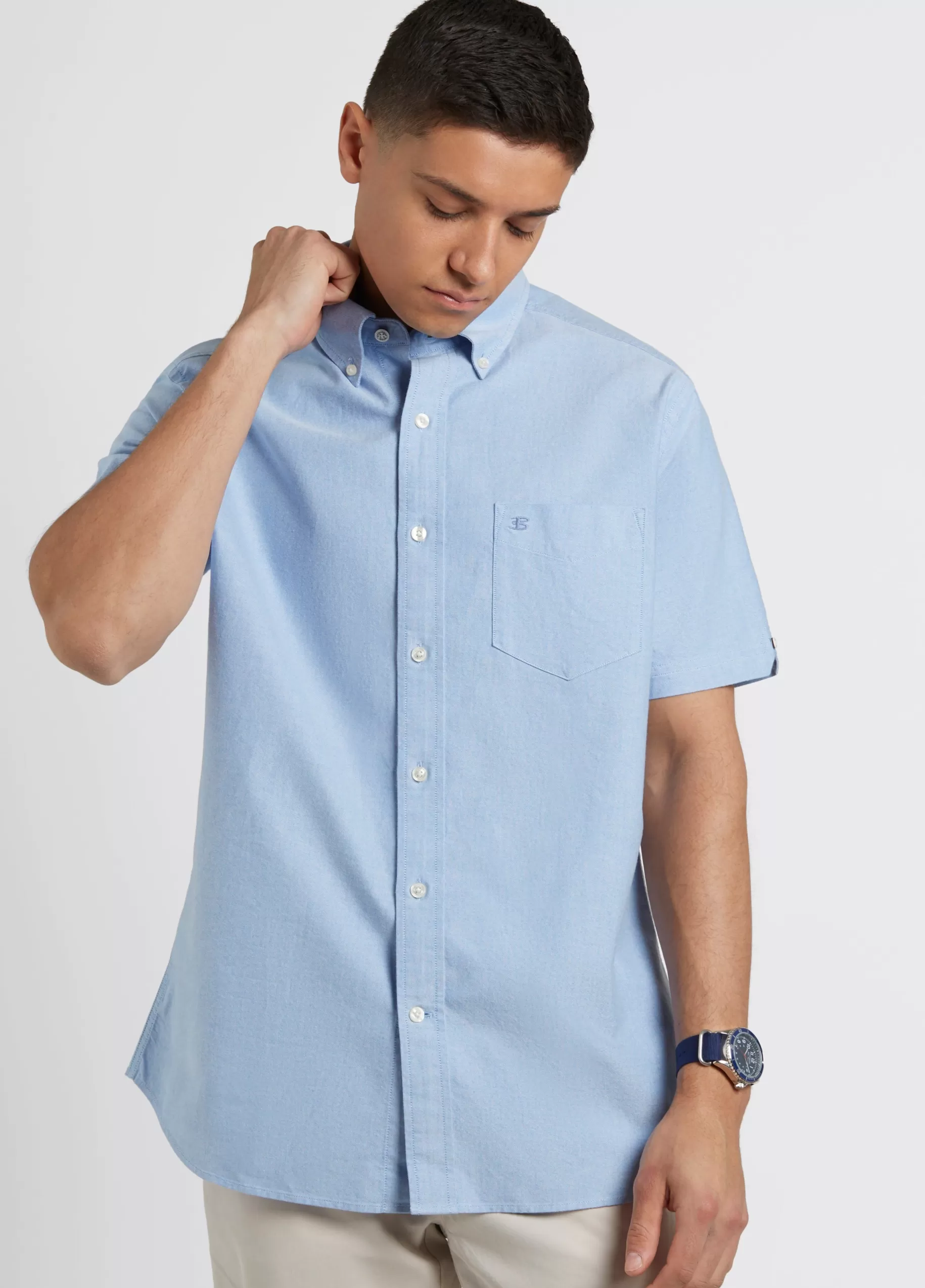 Brighton Oxford Organic Shirt - >Ben Sherman Cheap