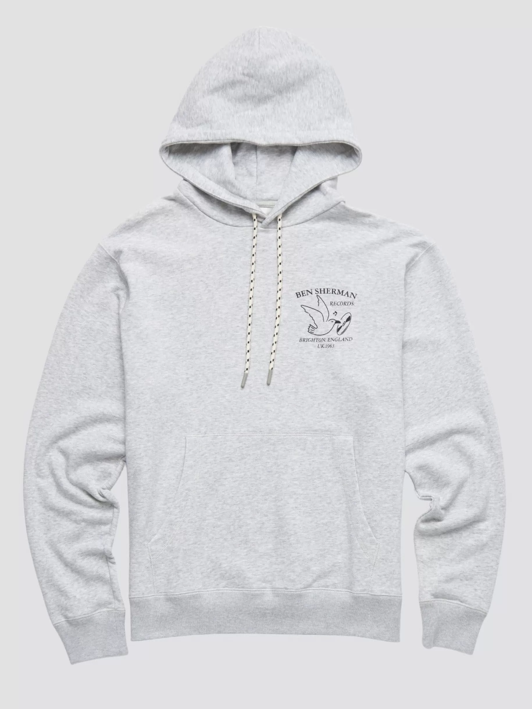 Brighton Records Graphic Hoodie - >Ben Sherman Shop