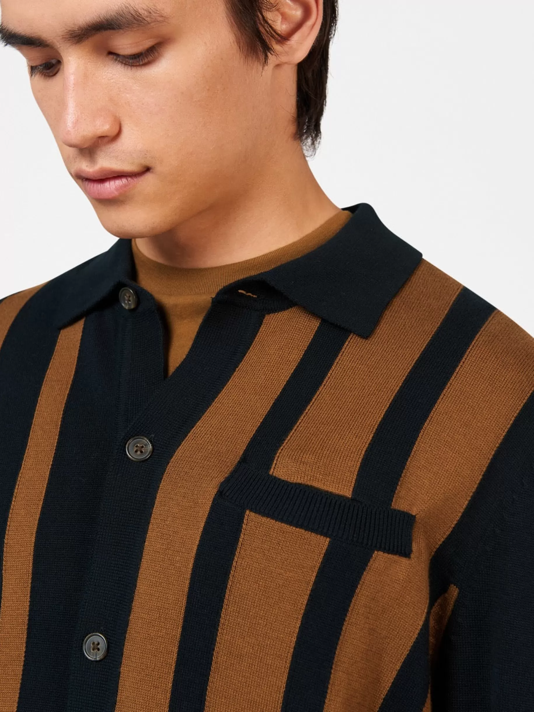 Button Down Mod Knit Polo>Ben Sherman Sale