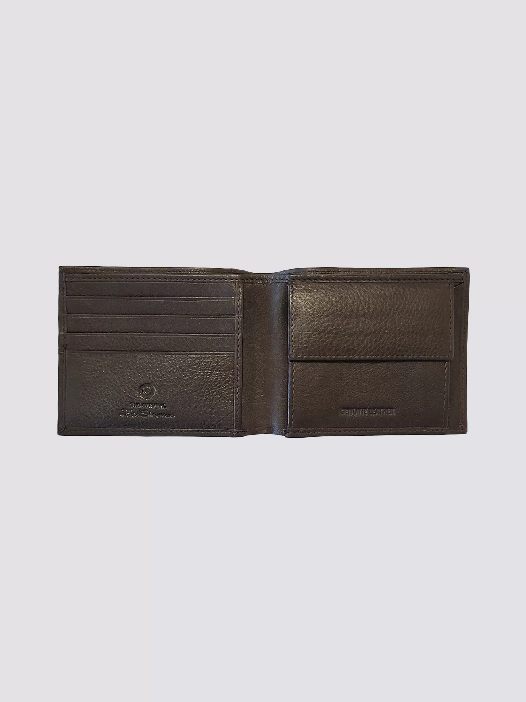 Cooke Bill Fold Leather Wallet - >Ben Sherman Shop