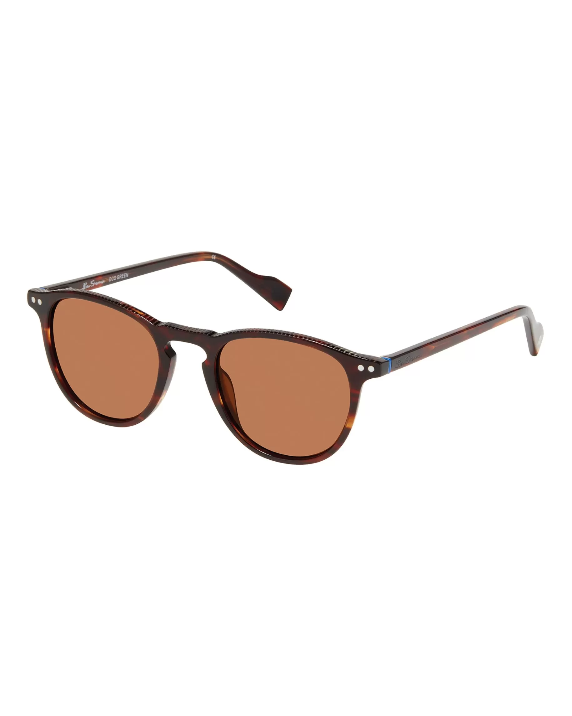 Grove Eco-Green Round Sunglasses - >Ben Sherman Flash Sale