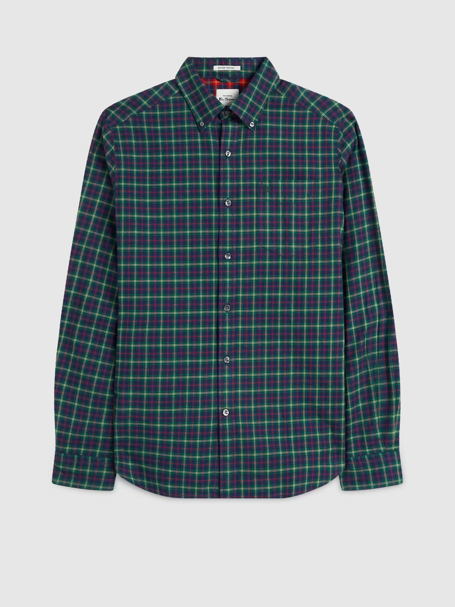 House Tartan Twill Shirt - >Ben Sherman Cheap