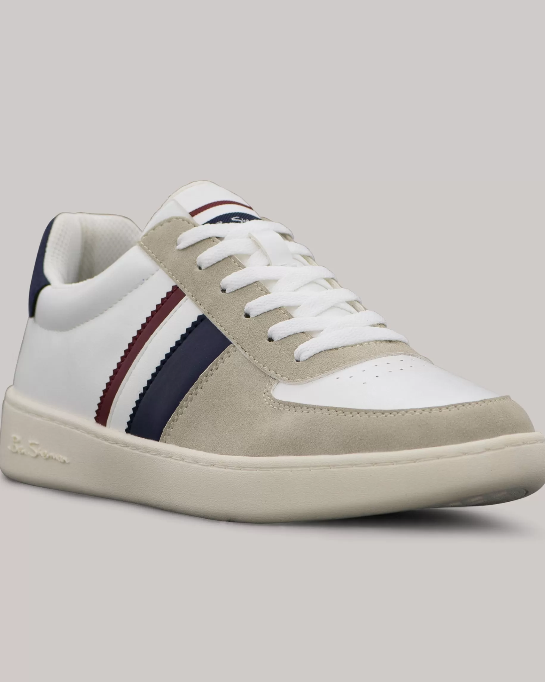 Hyde Navy Stripe Sneaker - >Ben Sherman Discount