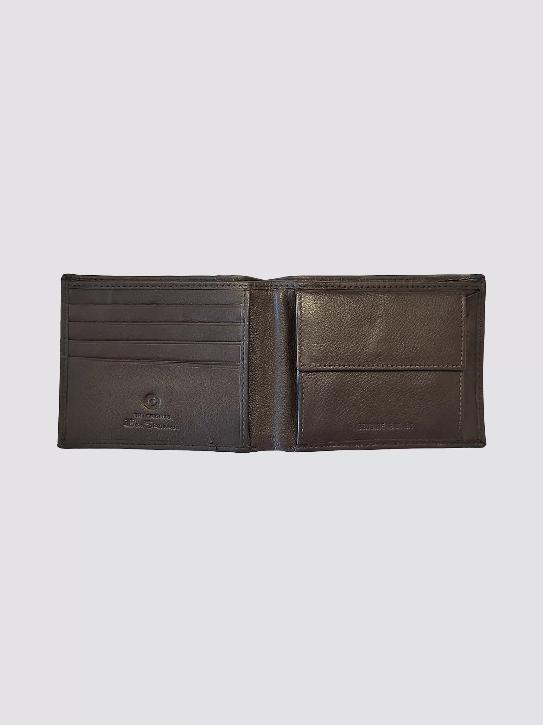 Irvine Bill Fold Leather Wallet - >Ben Sherman Hot