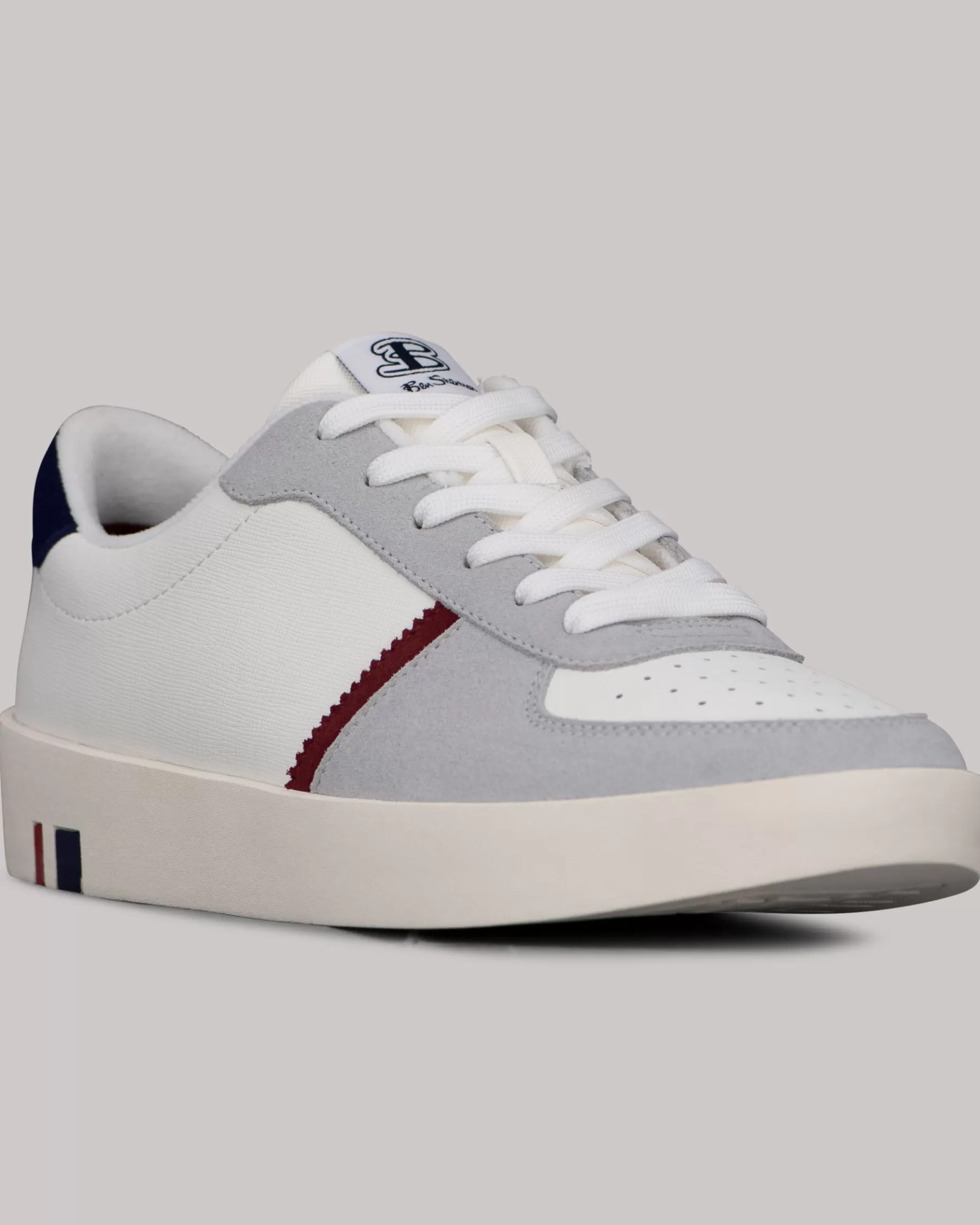 Richmond Sneaker - White British Navy>Ben Sherman Best Sale