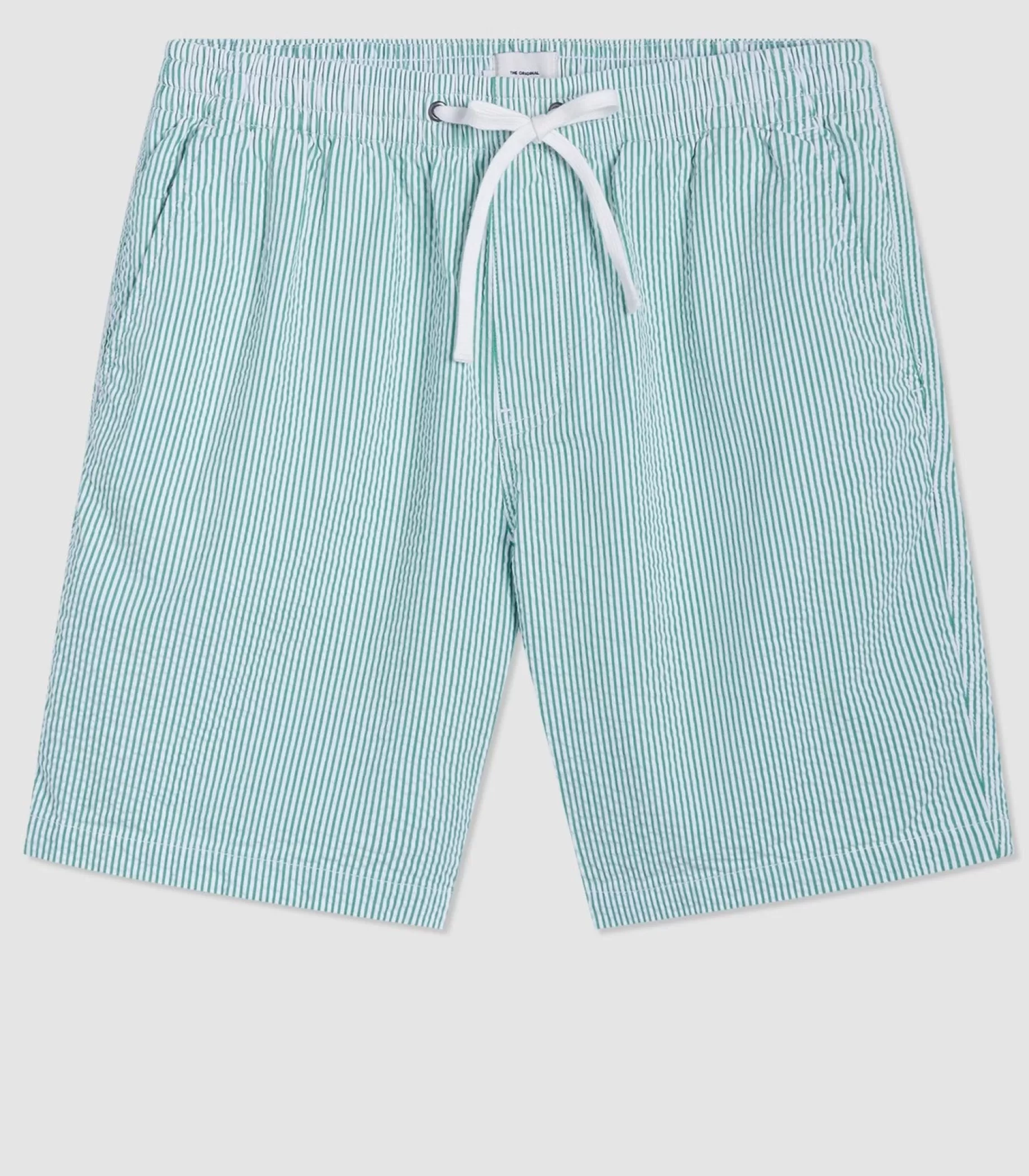 Seersucker Bengal Stripe Short - Green>Ben Sherman Fashion