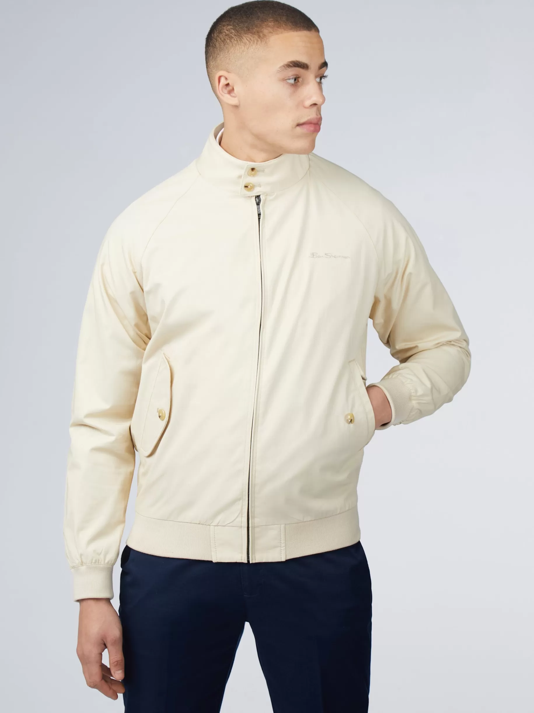 Signature Harrington Jacket - >Ben Sherman Outlet