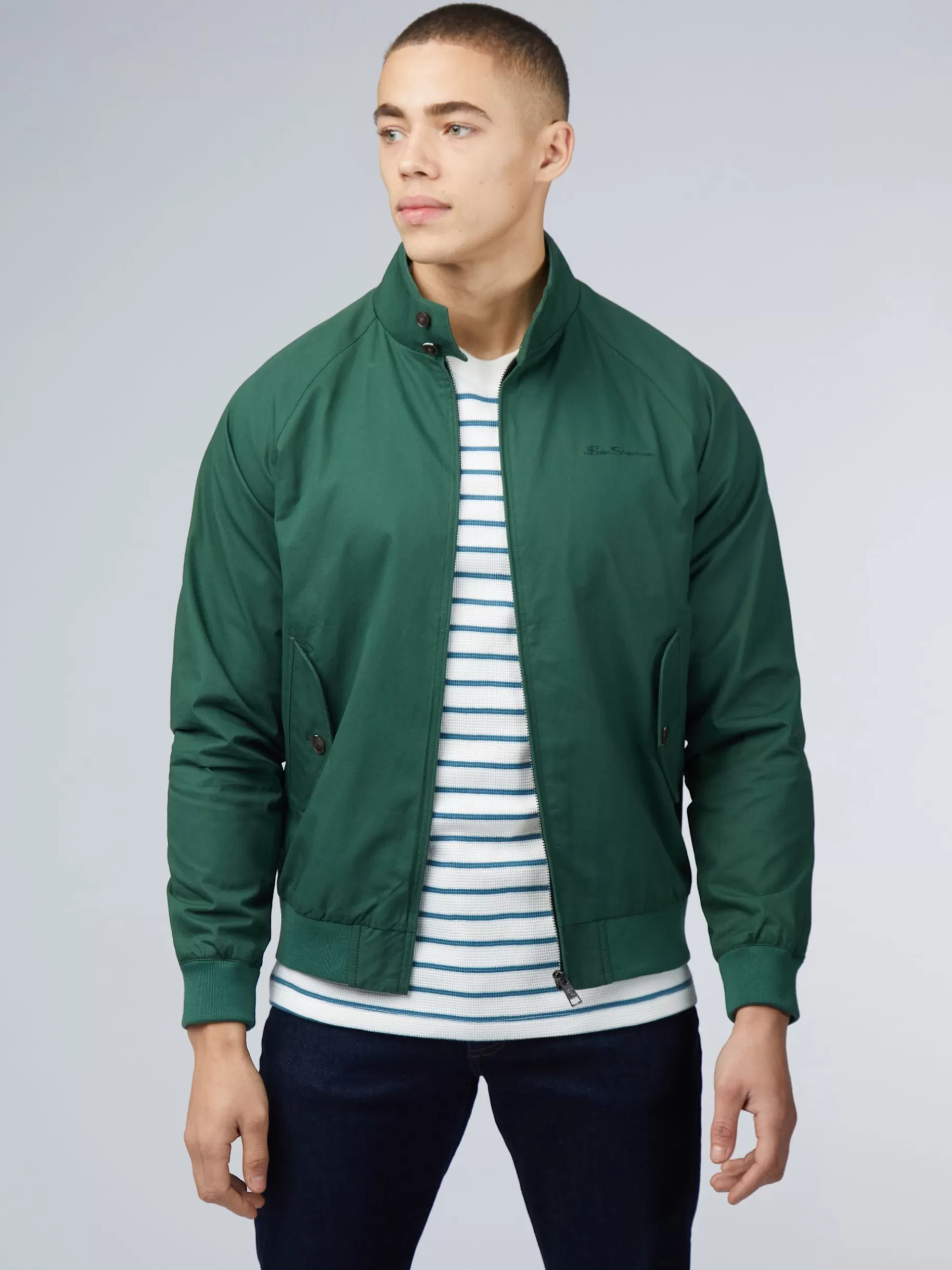 Signature Harrington Jacket - >Ben Sherman Discount