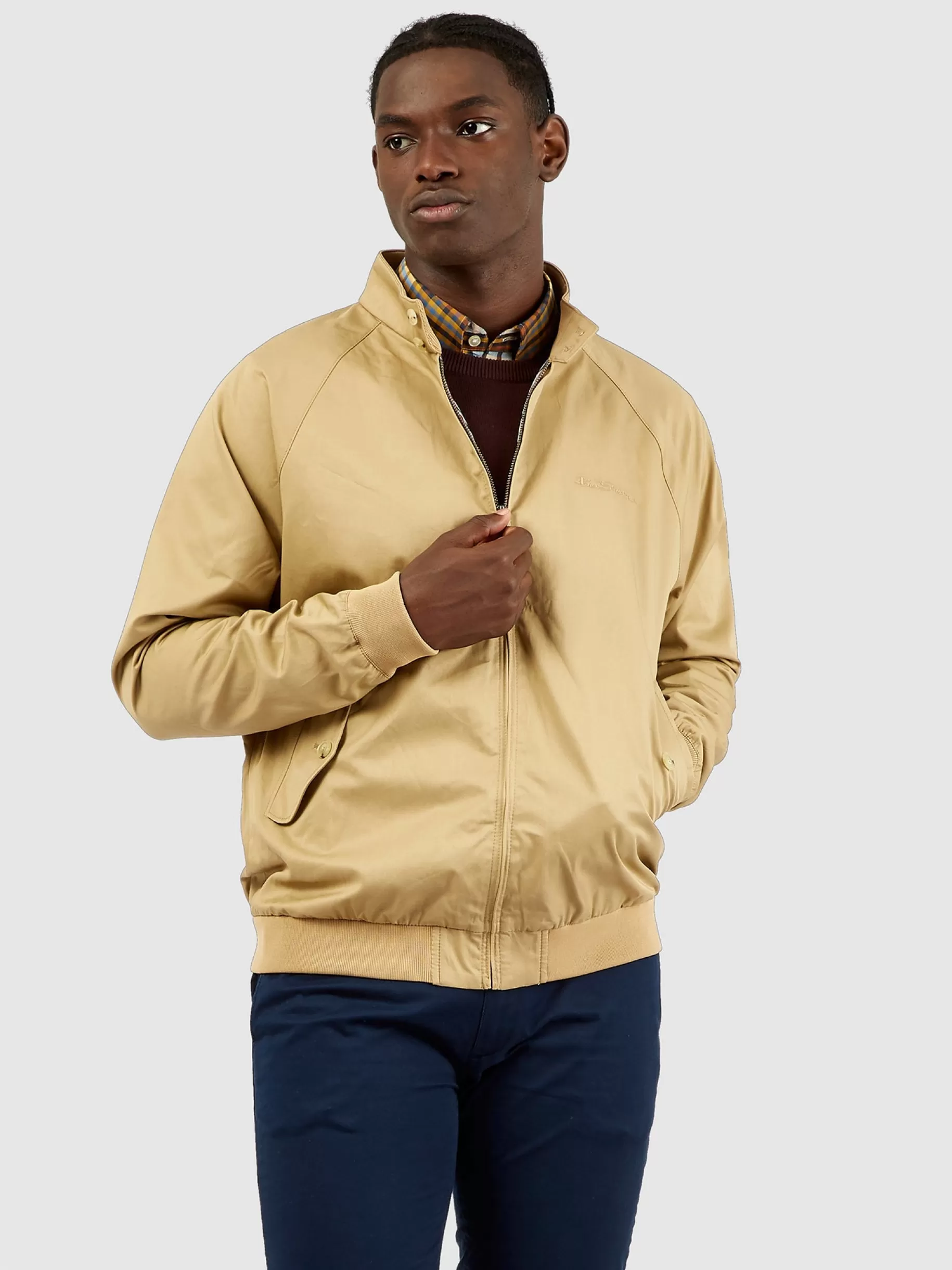 Signature Harrington Jacket - >Ben Sherman Outlet