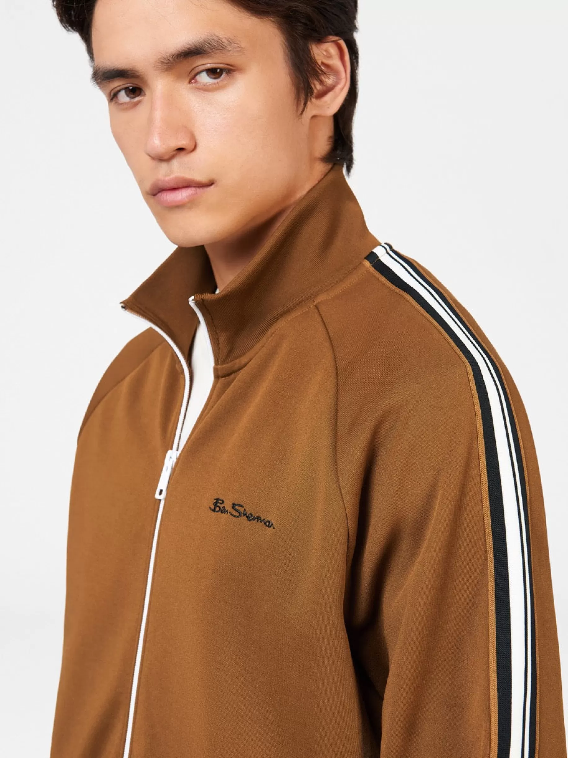 Signature House Taped Track Jacket - >Ben Sherman Online