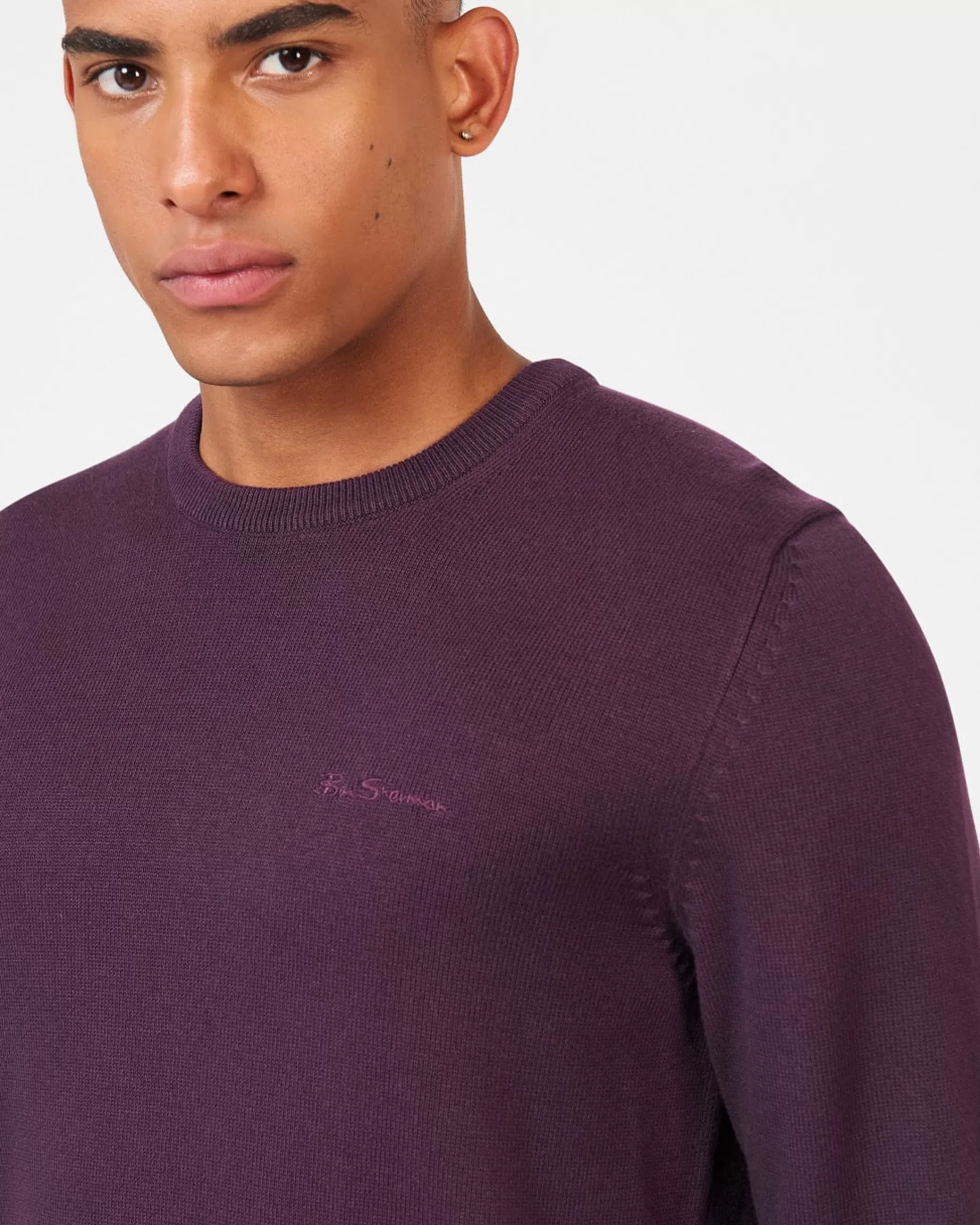 Signature Knitted Crewneck Sweater - >Ben Sherman Cheap