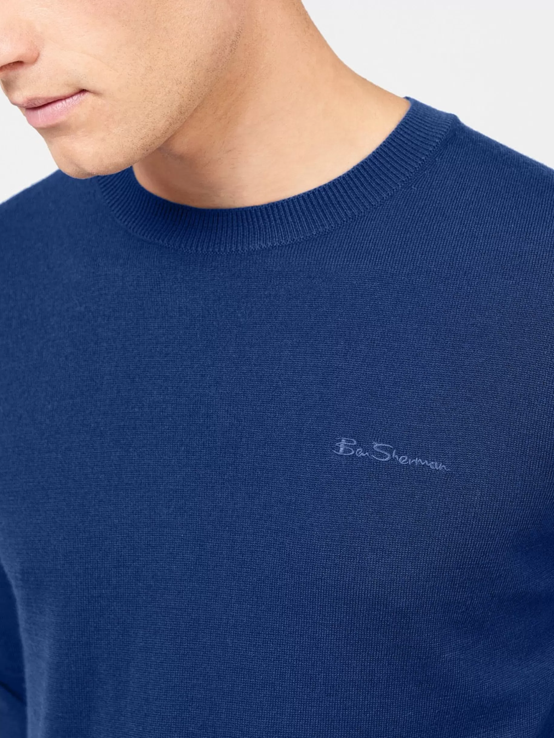 Signature Merino Crewneck Sweater - Twilight>Ben Sherman Flash Sale