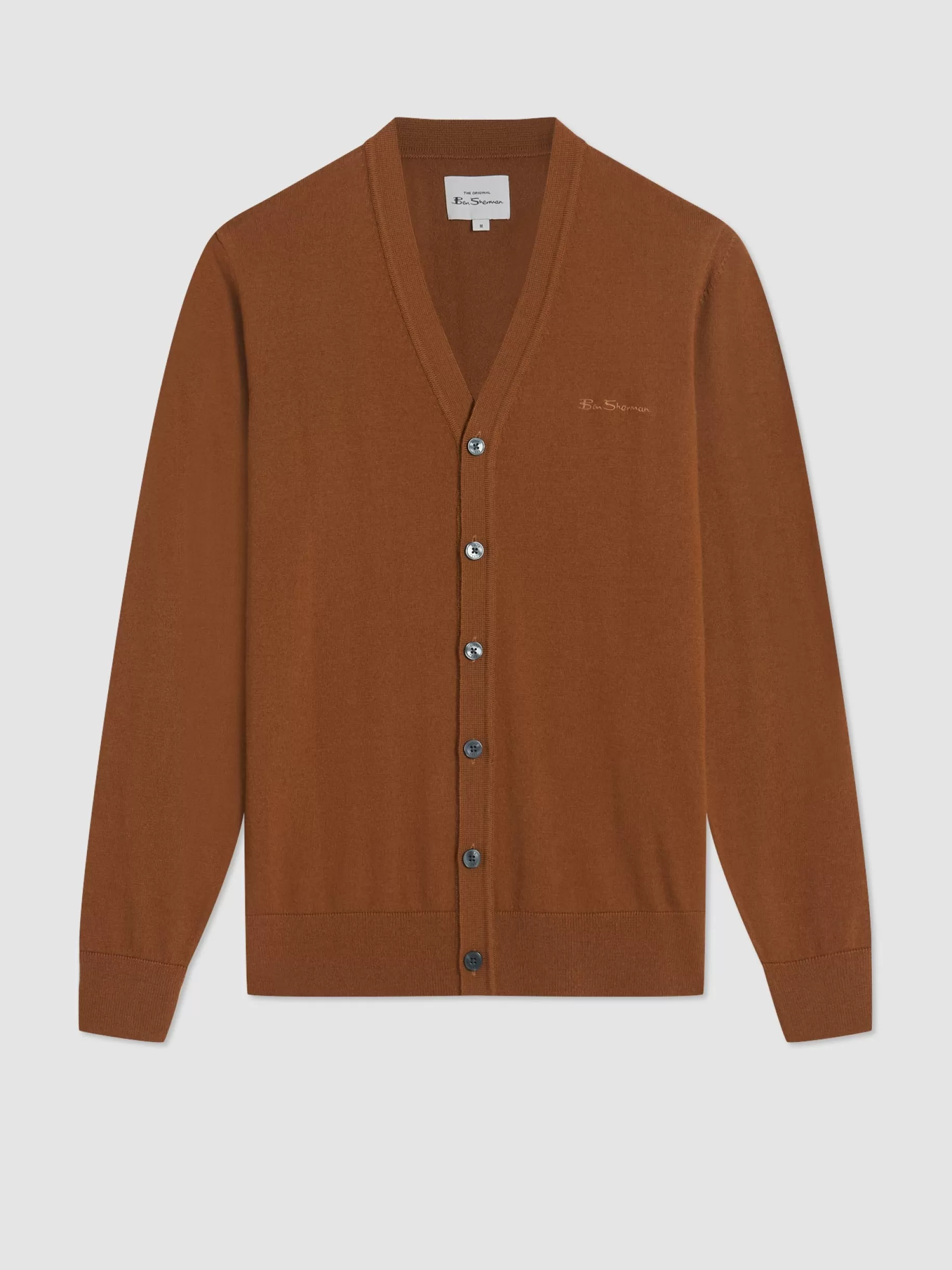 Signature Merino Knit Cardigan>Ben Sherman Best