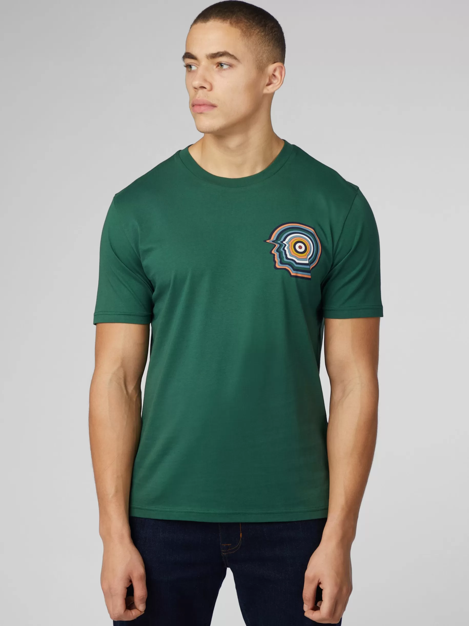 Signature Mod Head Tee - >Ben Sherman Outlet