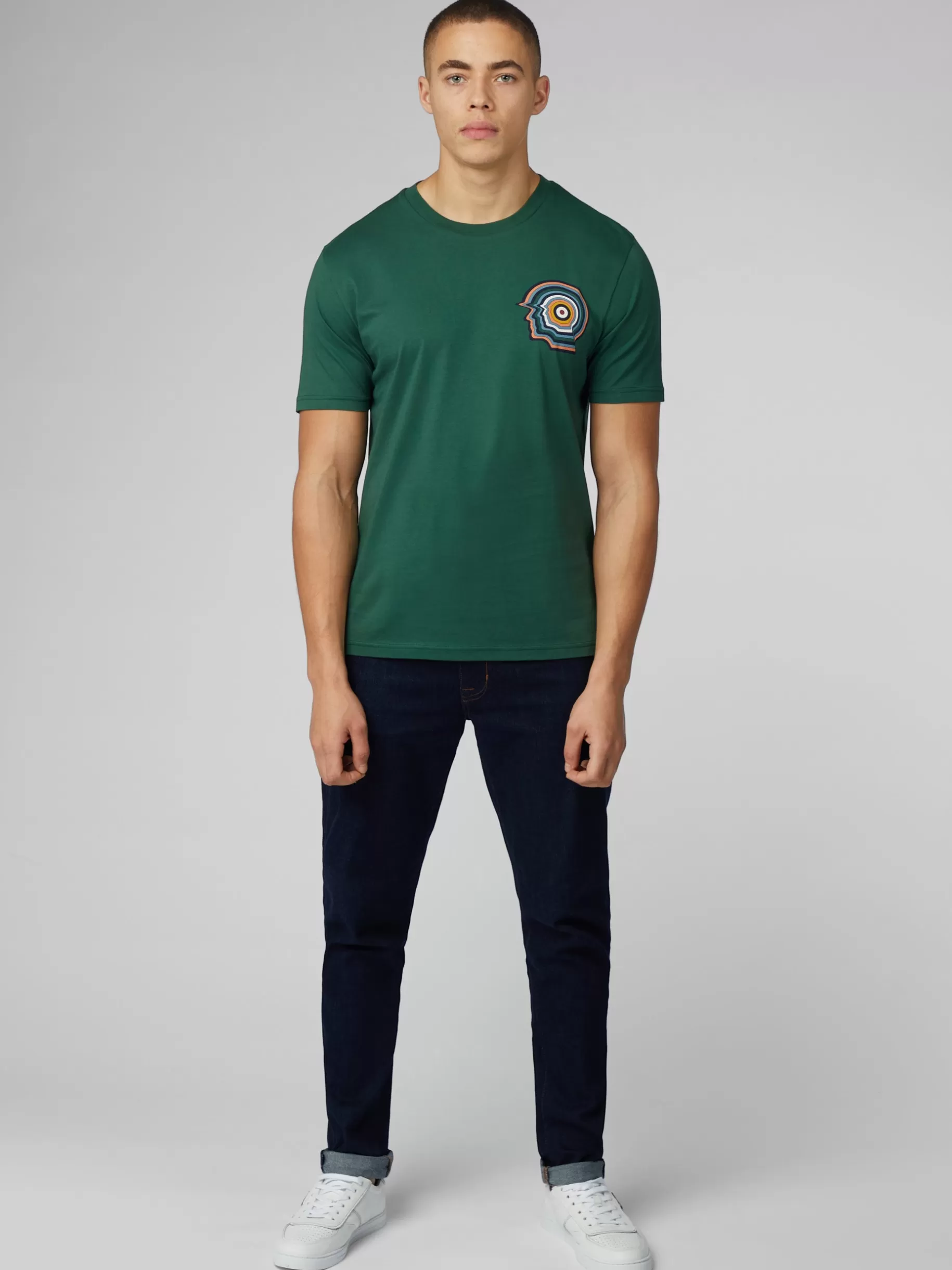 Signature Mod Head Tee - >Ben Sherman Outlet