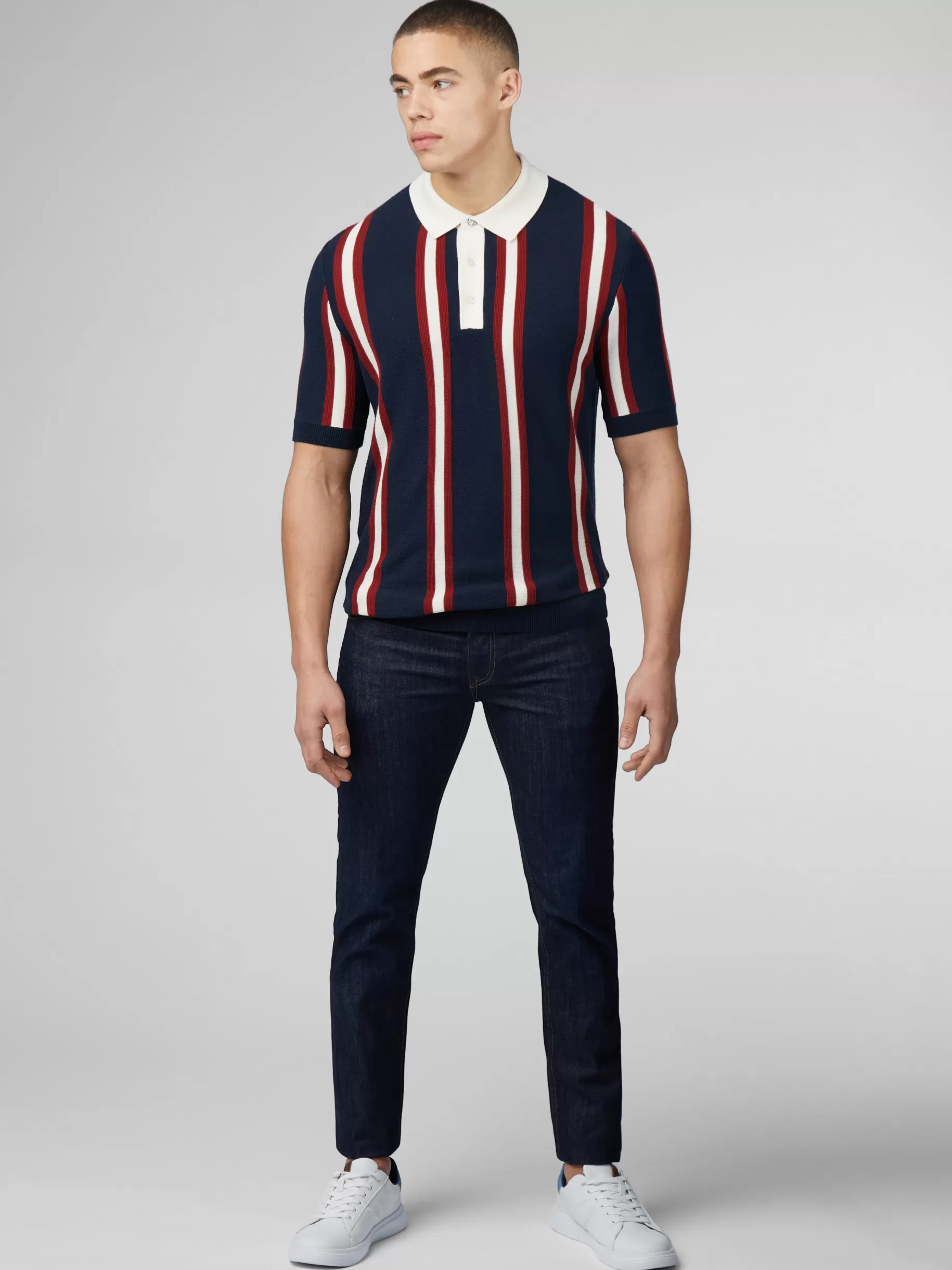 Signature Mod Knitted Rugby - >Ben Sherman Online