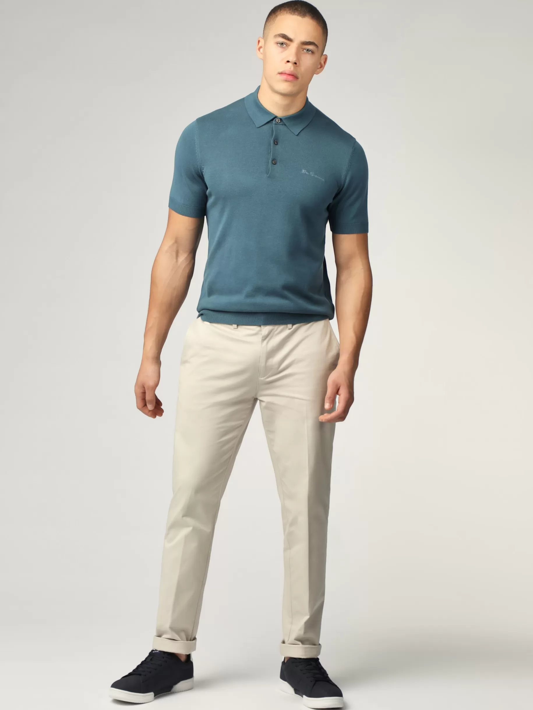 Signature Short Sleeve Polo - >Ben Sherman Hot