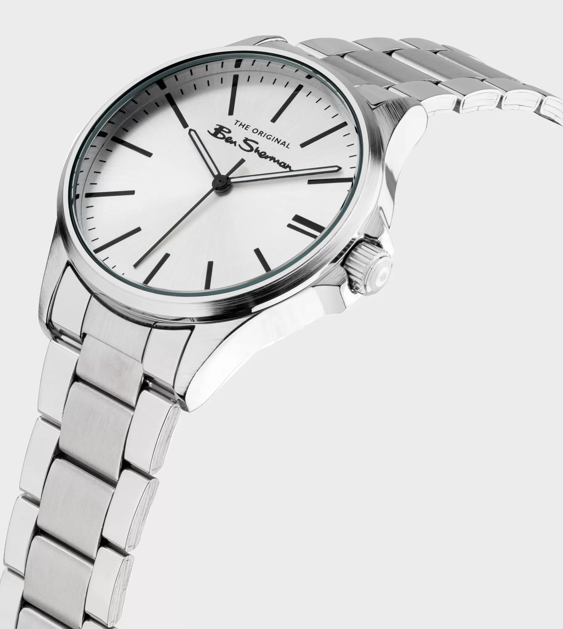 Signature Stainless Steel Bracelet Watch 41mm>Ben Sherman Hot