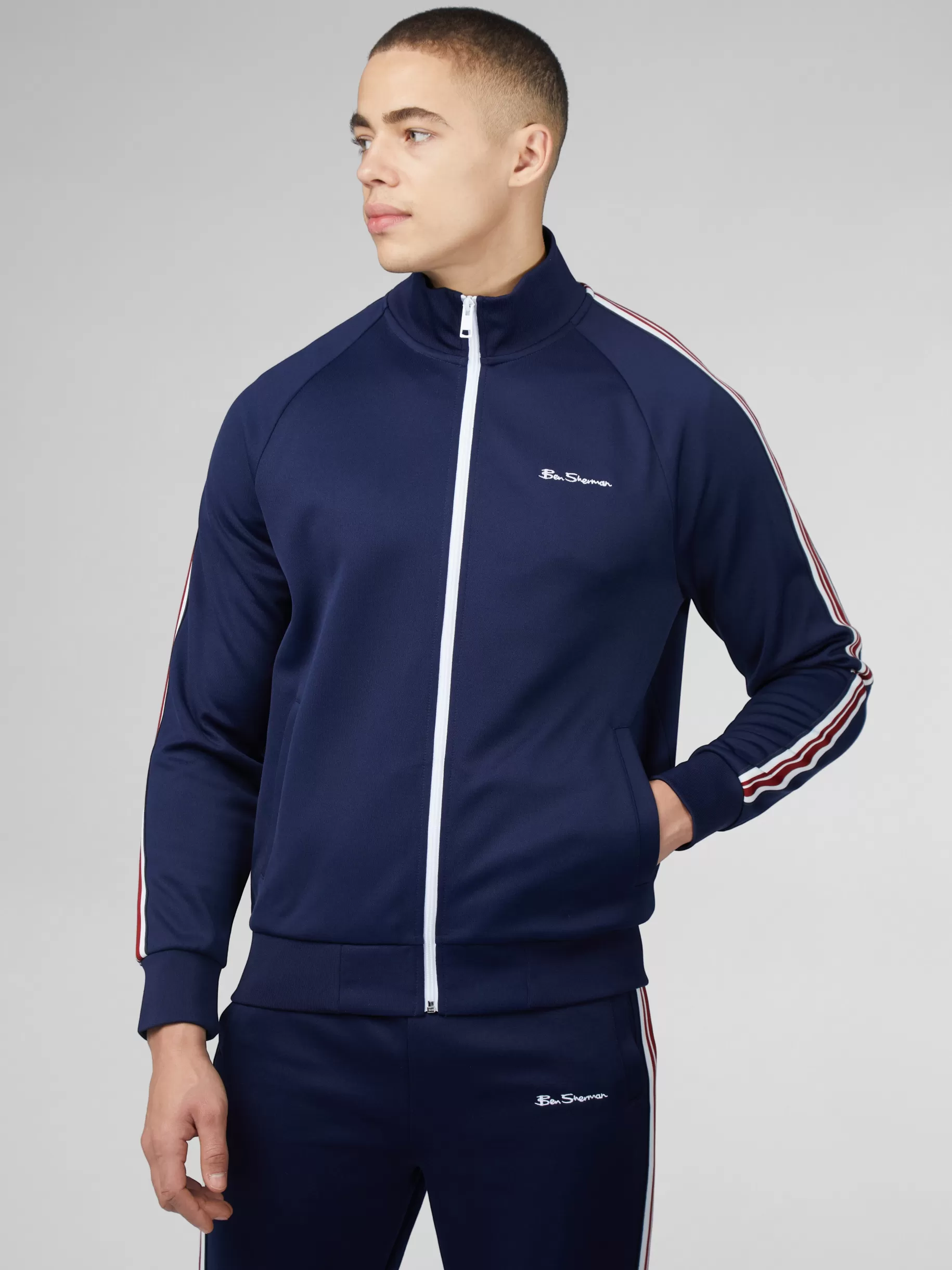 Signature Taped Tricot Track Top - >Ben Sherman Flash Sale