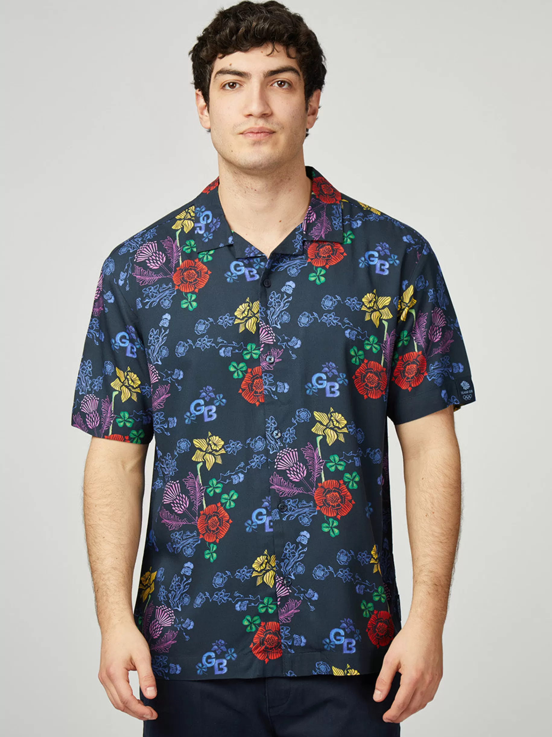 Team GB Floral Shirt - >Ben Sherman Cheap