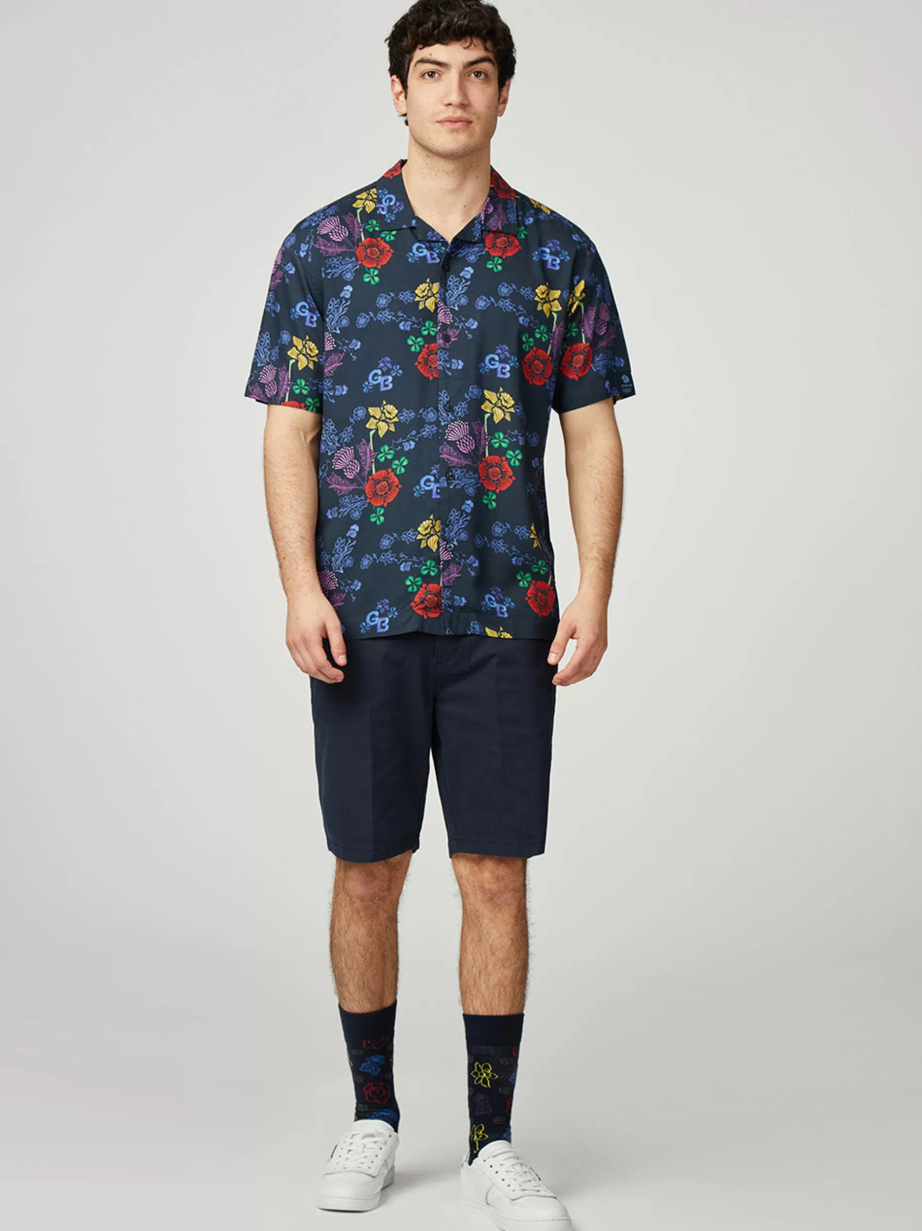 Team GB Floral Shirt - >Ben Sherman Cheap