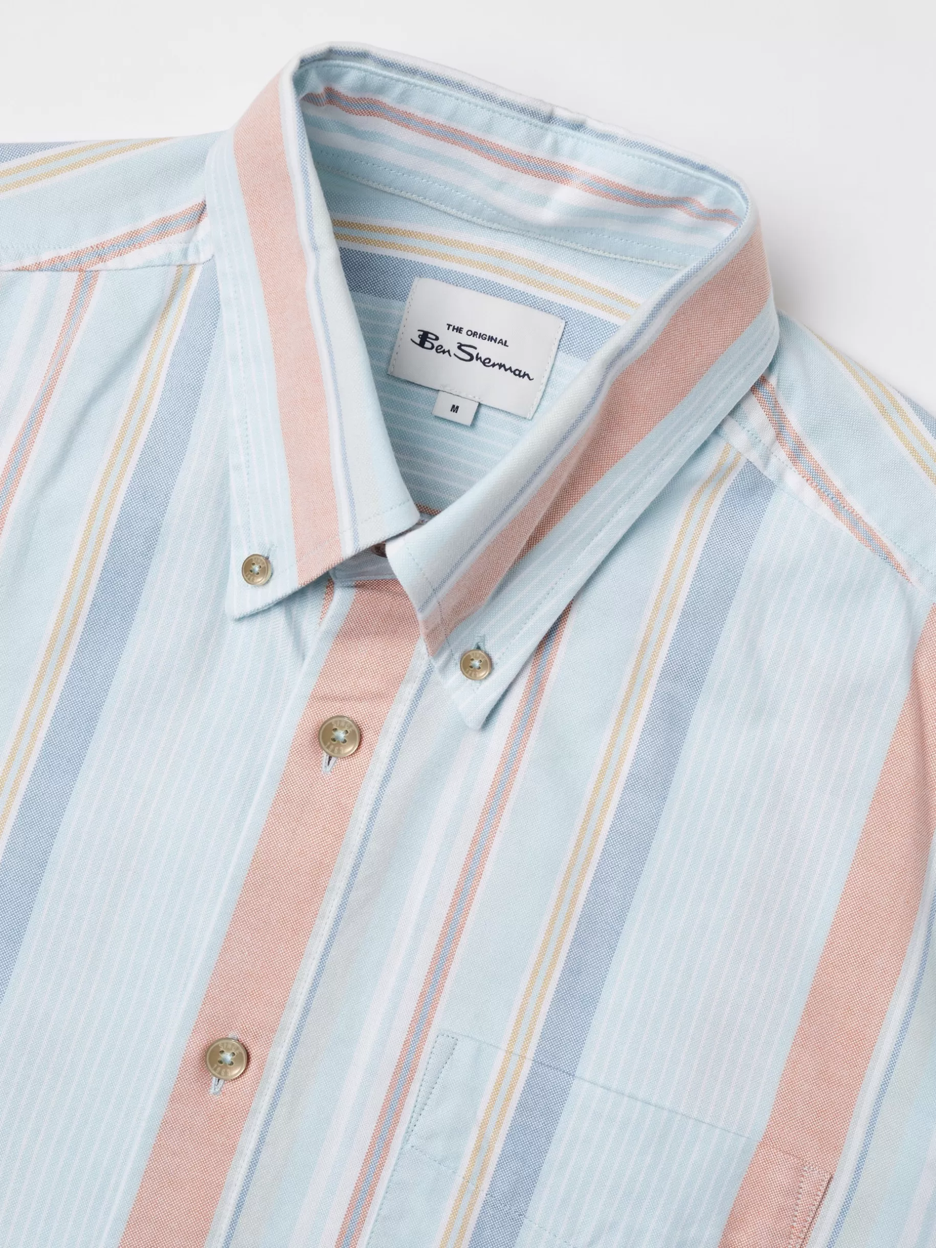 The Oxford Ivy Stripe Long-Sleeve Shirt - >Ben Sherman Best