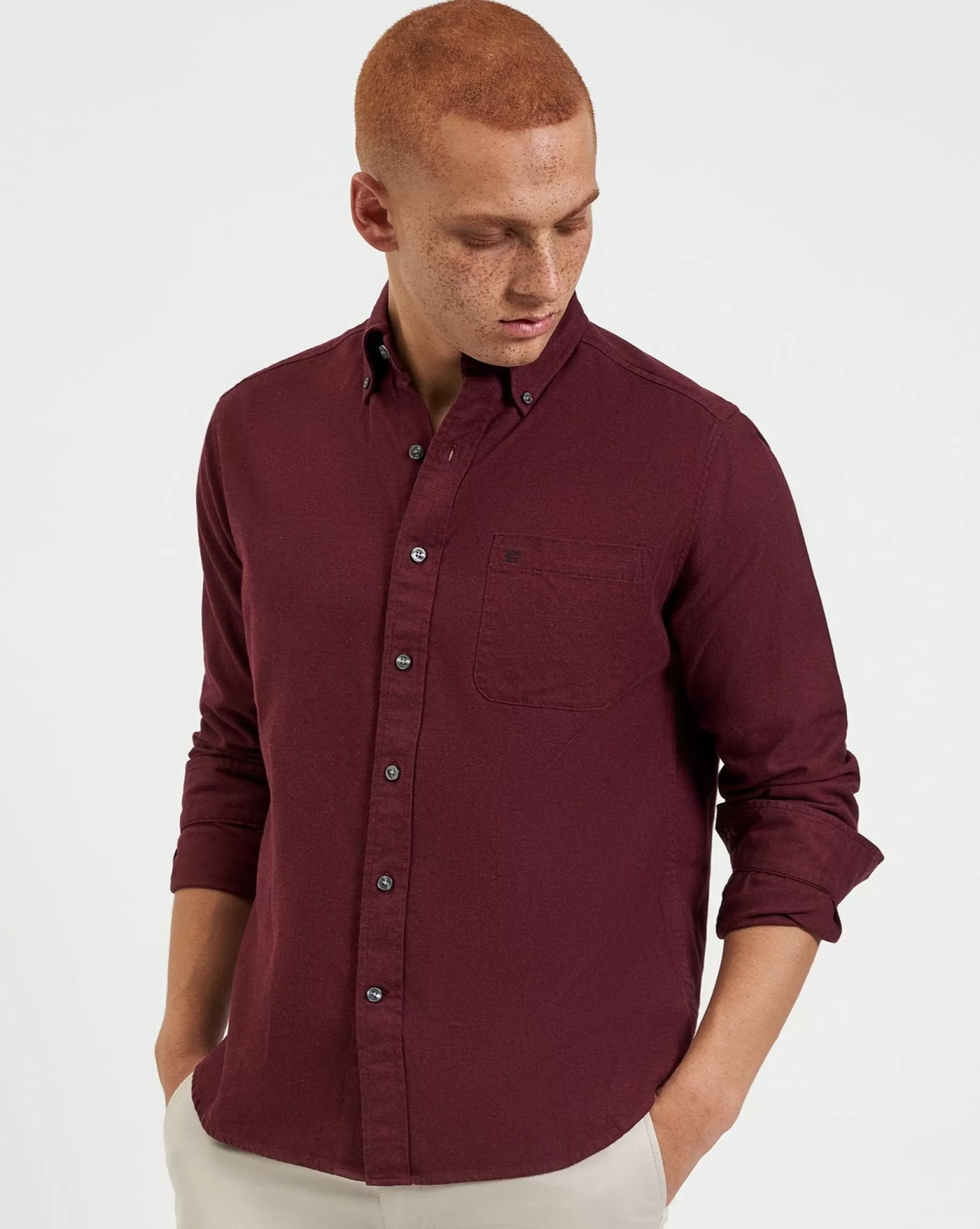 Uniform Flannel Shirt - >Ben Sherman Discount