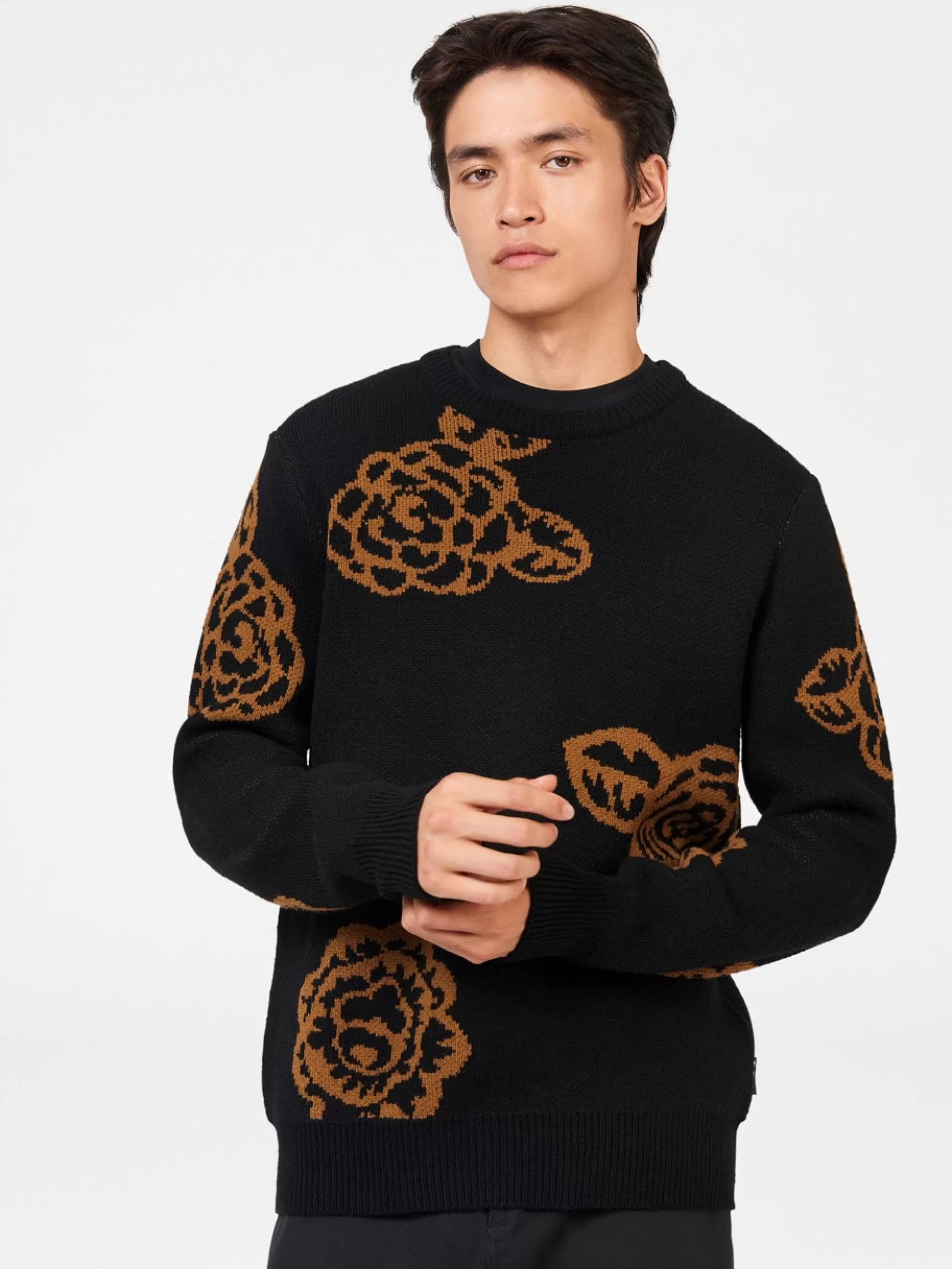 Winter Floral Sweater - >Ben Sherman Online